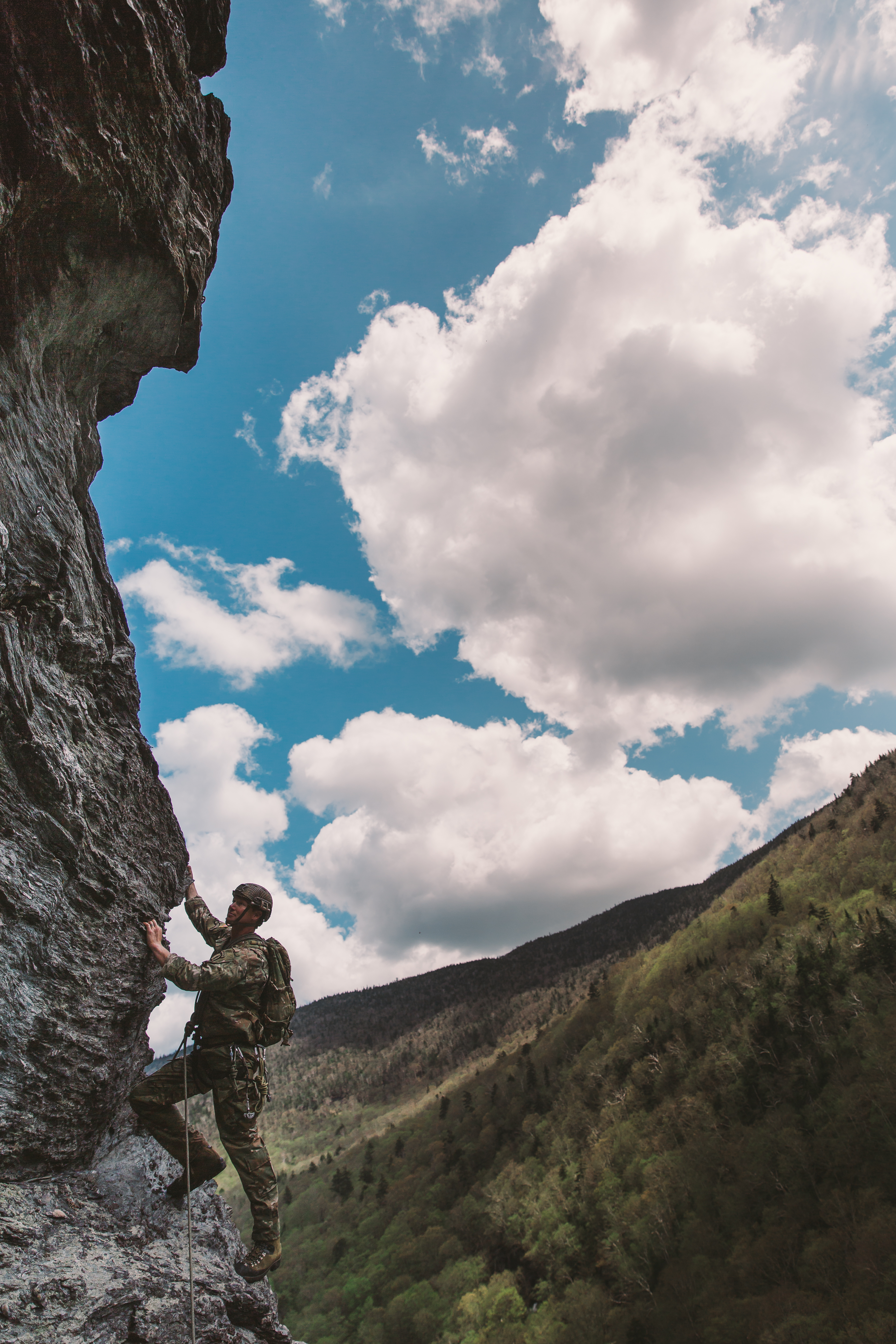 Army Mountain Warfare School Climbing